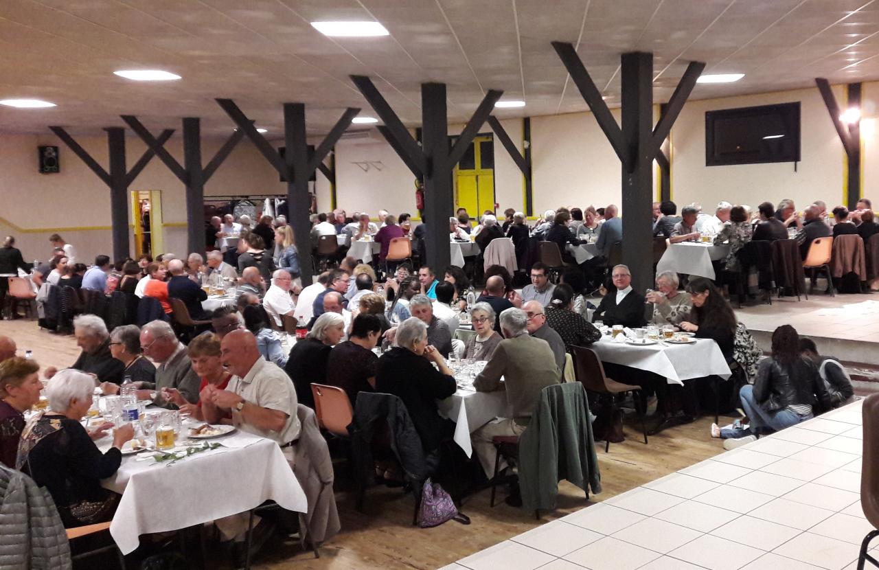 Repas fraternel choucroute.13 octobre 2017.Photo1